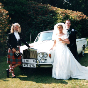 William Connolly at wedding of Stephen Dickson and Joyce Smith/Stratton